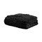 Beautyrest   Polyester Malea Shaggy faux Weighted Blanket with Black BR51-3077